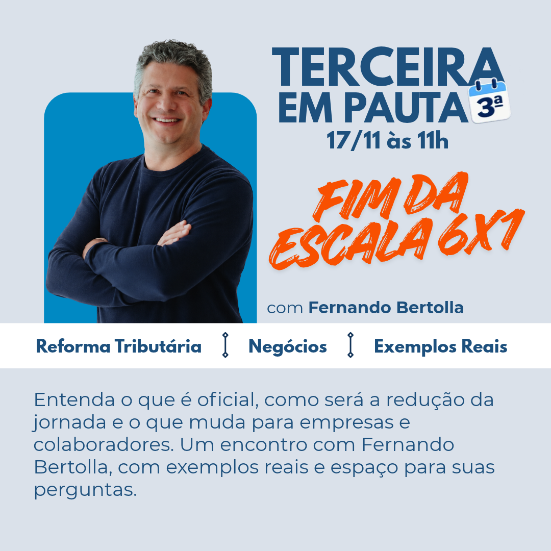 Fim da escala 6x1: como preparar o RH e a gestão da empresa