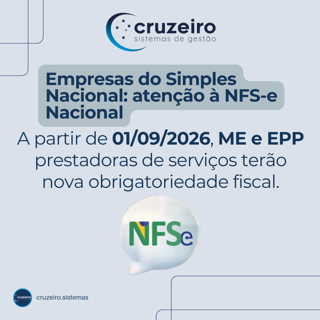 NFS-e padrão nacional será obrigatória para ME e EPP do Simples: o que sua empresa precisa saber